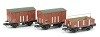Kit 36 BR Shock Wagons – Open & Van