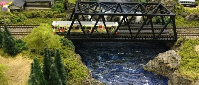 Ishinaka, a layout based on Japanese railways